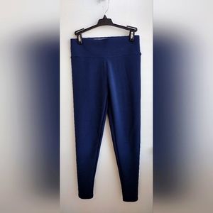 Navy Fleece Leggings